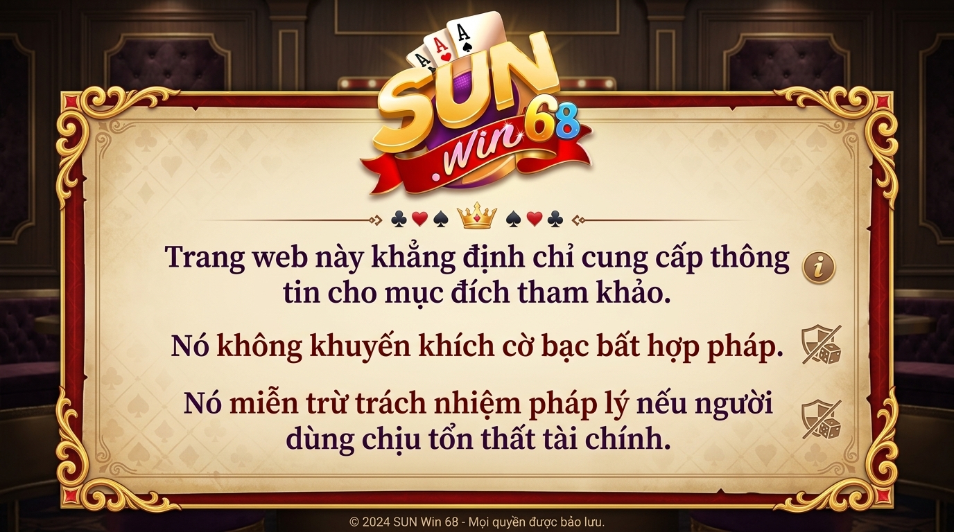 mien tru trach nhiem trang web sunwin